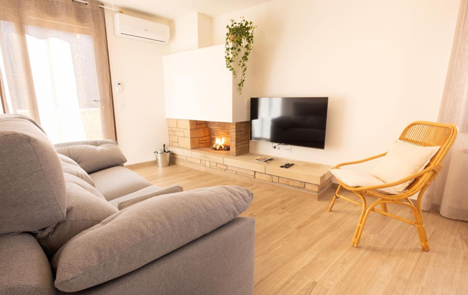 베세이테 El Sueno Del Buho 3. Chimenea Y Terraza. 아파트 외부 사진